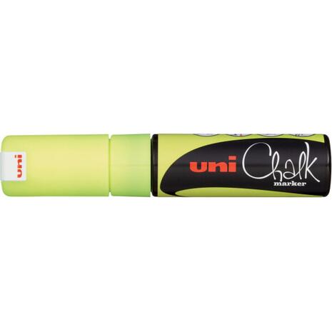 Μαρκαδόρος κιμωλίας UNI chalk PWE- 8K Fluo Yellow